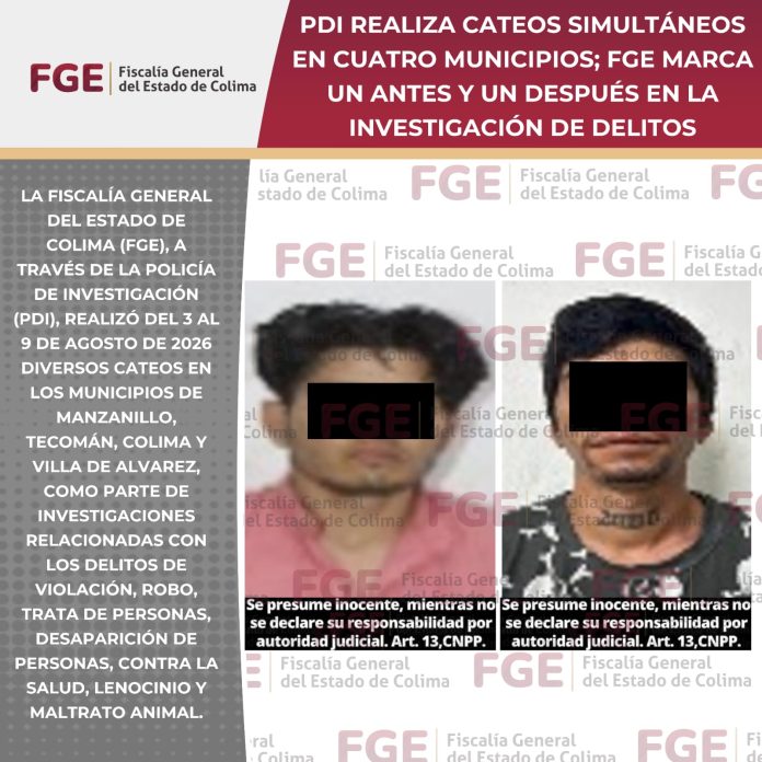 acciones de la fiscalia 11 agosto