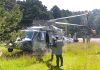 Helicóptero de la Fuerza Aérea realiza aterrizaje de emergencia en Durango; siete personas resultan con contusiones leves