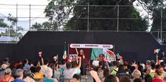 Rosi Bayardo llama a respaldar la “defensa de la soberanía” durante asamblea en Colima