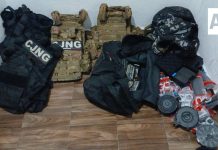 Operativo conjunto de SSPC Colima, Marina y FGE permite el aseguramiento de más de 2 mil 500 cartuchos, armas, granadas, equipo táctico y droga