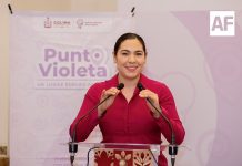Indira Vizcaíno inauguró el séptimo Punto Violeta en Colima para atender a mujeres víctimas de violencia; funcionará 24/7