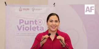 Indira Vizcaíno inauguró el séptimo Punto Violeta en Colima para atender a mujeres víctimas de violencia; funcionará 24/7