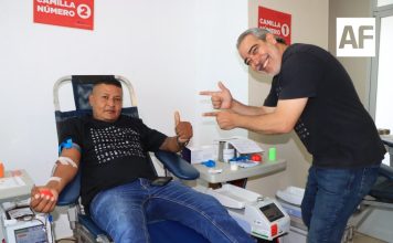 Casi un centenar de personas acudieron al DIF Estatal Colima para donar sangre y contribuir a salvar vidas