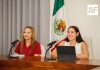 Indira Vizcaíno e integrantes de Fundación Teletón revisan detalles finales para la inauguración del CRIT Colima