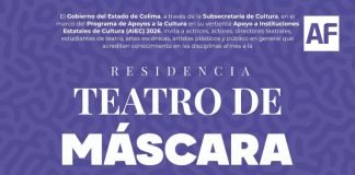 Cultura Colima fortalece formación escénica y plástica con Residencia Teatro de Máscara 2026 en Manzanillo