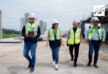 Gobernadora Indira Vizcaíno supervisó avances en la ampliación del Aeropuerto Internacional de Colima