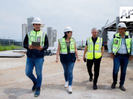 Gobernadora Indira Vizcaíno supervisó avances en la ampliación del Aeropuerto Internacional de Colima