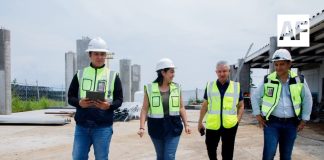 Gobernadora Indira Vizcaíno supervisó avances en la ampliación del Aeropuerto Internacional de Colima