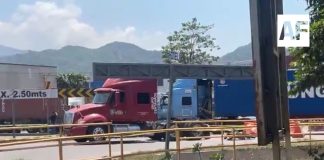 Muere motociclista tras chocar contra un tráiler en la carretera Jalipa–Puerto