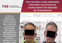 Policía de Investigación captura a dos hermanos por robo calificado en cumplimiento de órdenes de aprehensión