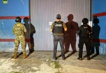 Trabajos de inteligencia permiten asegurar arma larga, droga y 2 vehículos en el municipio de Colima