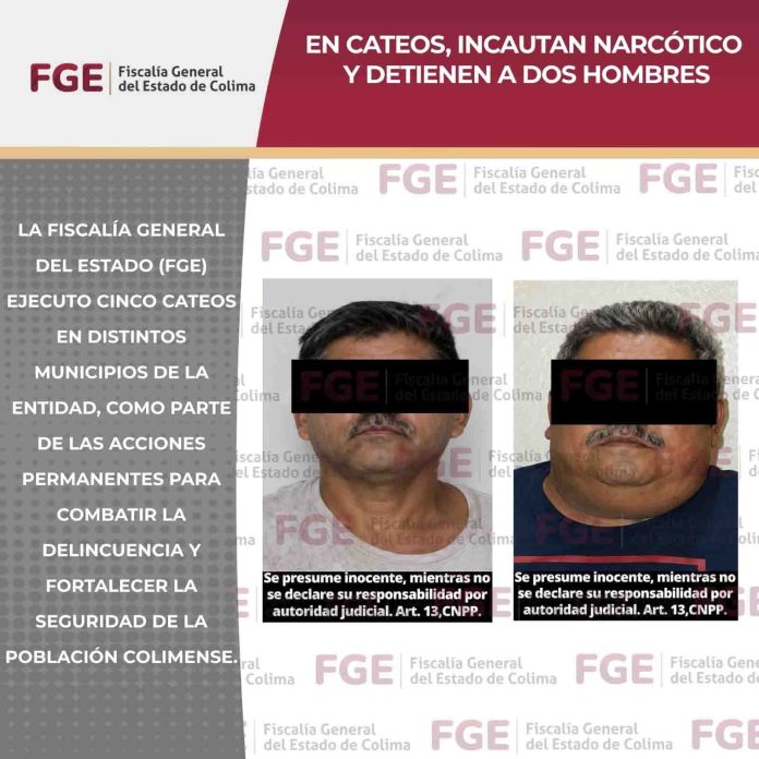 cateos detenidos fge