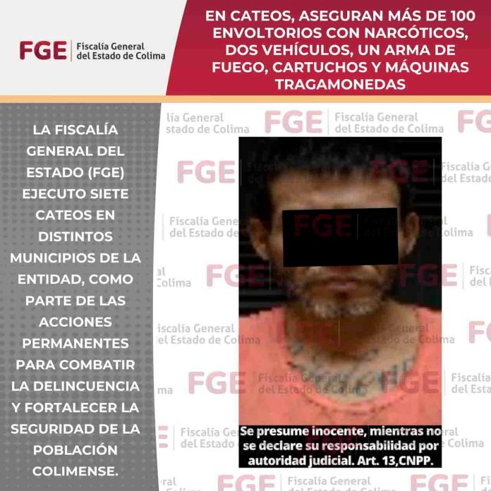 cateos narcotico detenido 24 agosto