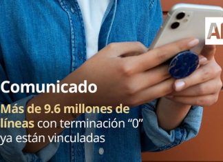 Más de 2.3 millones de líneas fueron suspendidas y ya recuperaron su servicio