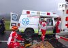 Continúan los accidentes en la autopista Guadalajara- Colima, ahora chocó una ambulancia en Sayula Jalisco.