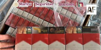 Aseguran cerca de 10 millones de cigarrillos ilícitos en el puerto de Lázaro Cárdenas