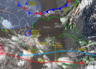 SMN prevé lluvias de hasta 50 mm para Colima este domingo