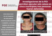 Investigaciones de la PDI permiten ejecutar seis cateos en cinco municipios; tres personas fueron detenidas
