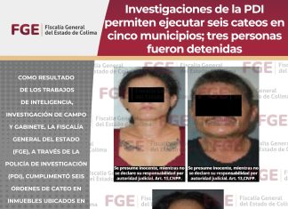 Investigaciones de la PDI permiten ejecutar seis cateos en cinco municipios; tres personas fueron detenidas