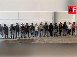 Detienen a 9 integrantes del “Cártel Jalisco Nueva Generación” en el estado de Michoacán