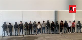 Se detuvo a 9 integrantes del “Cártel Jalisco Nueva Generación” en el estado de Michoacán