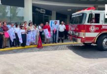 Club Rotario e iniciativa privada entregan camión motobomba a Protección Civil de Villa de Álvarez