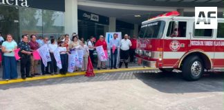 Club Rotario e iniciativa privada entregan camión motobomba a Protección Civil de Villa de Álvarez