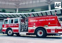Club Rotario e iniciativa privada entregan camión motobomba a Protección Civil de Villa de Álvarez