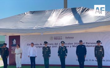 Realizan ceremonia de apertura del segundo escalón del Servicio Militar Nacional en Colima