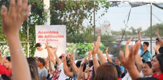 Joel Padilla realiza asamblea por la defensa de la Cuarta Transformación en Manzanillo