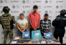 SSPC, Marina y FGR detienen a 3 presuntos generadores de violencia del Cartel Los Mezcales