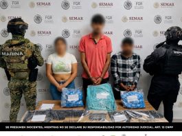 SSPC, Marina y FGR detienen a 3 presuntos generadores de violencia del Cartel Los Mezcales