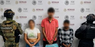 SSPC, Marina y FGR detienen a 3 presuntos generadores de violencia del Cartel Los Mezcales
