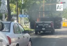SSPC atiende falla mecánica en patrulla de la Policía Estatal