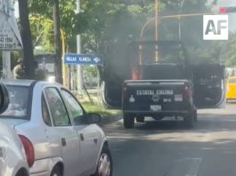 SSPC atiende falla mecánica en patrulla de la Policía Estatal