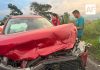 Dos personas resultan lesionadas tras choque en carretera Alcaraces-Quesería
