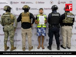 Marina, SSPC y FGE detienen en Colima a José Alfredo “N” (a) “El Pirul”, presunto sicario del Cartel Los Mezcales