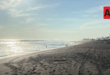 UEPC Colima y PC Armería rescatan del mar a un hombre de 68 años, en Cuyutlán
