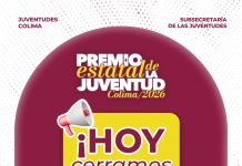 Subsejuv cierra registro al Premio Estatal de la Juventud Colima 2026 la noche de este lunes