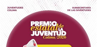 Subsejuv cierra registro al Premio Estatal de la Juventud Colima 2026 la noche de este lunes