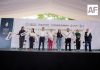 Indira Vizcaíno dio el banderazo para la primera piedra de la construcción del Centro Comunitario ‘México Imparable’ en Colima