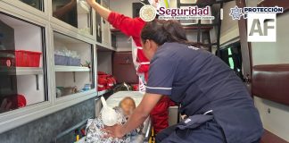 Elemento del Servicio de Protección Federal salva la vida de un niño de 3 años tras rescatarlo de un lago