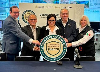 Gobierno de México convoca al Segundo Simulacro Nacional 2026; será el 19 de septiembre