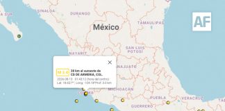 SSN registra 24 sismos este jueves, cinco tuvieron epicentro en Colima