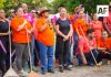 Macro Brigada de Limpieza en VdeA interviene espacio deportivo Dragones