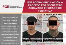 FGE logra vinculación a proceso por secuestro agravado en grado de tentativa