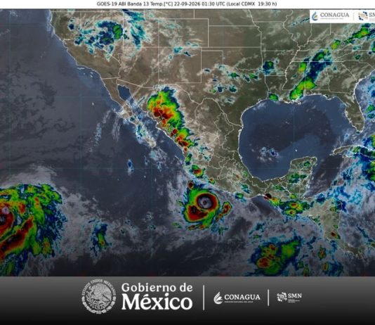 Polo alcanza categoría 4; prevén lluvias fuertes y oleaje elevado en costas de Colima