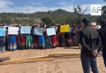 Comunidades Wixaricas se manifestaron por inseguridad en la región Norte de Jalisco