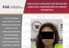Vinculada a proceso por secuestro agravado; permanecerá en prisión preventiva