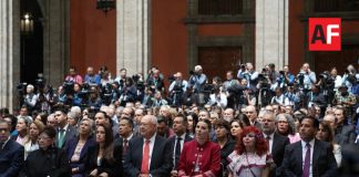 Lemus acude al Segundo Informe de Sheinbaum y destaca la coordinación con la Federación